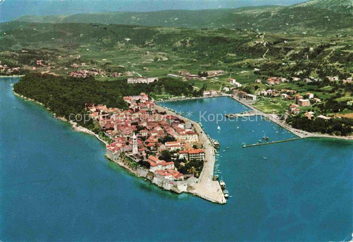 Rab  Croatia Fliegeraufnahme