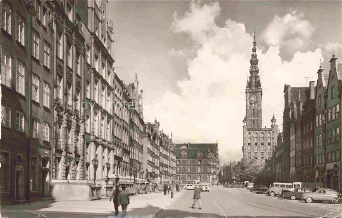 GDANSK Danzig PL Dlugi Targ Markt Kirche