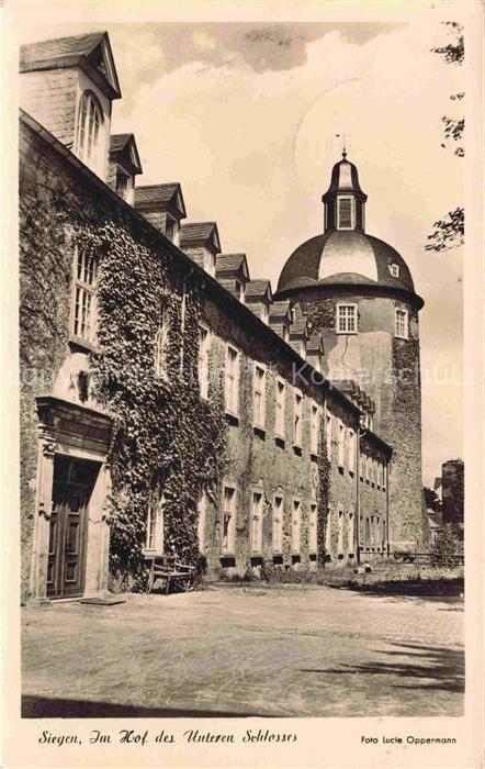 SIEGEN  Westfalen NRW Hof des Unteren Schlosses