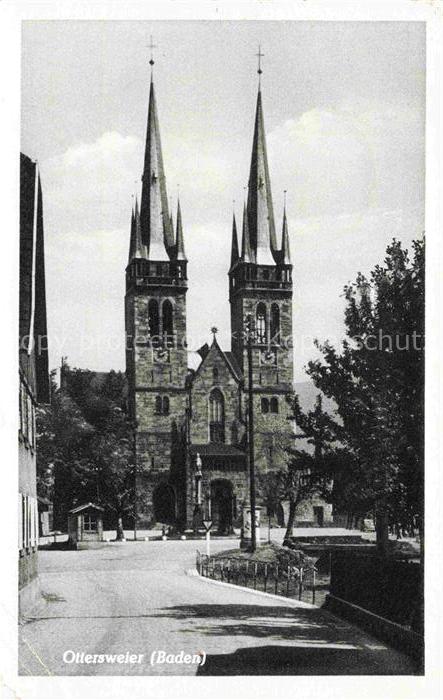 Ottersweier Blick zur Kirche