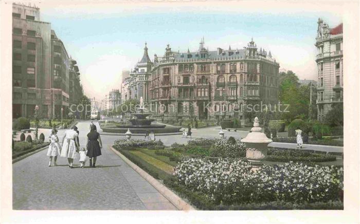BILBAO ES Plaza de Federico Moyua Fontana