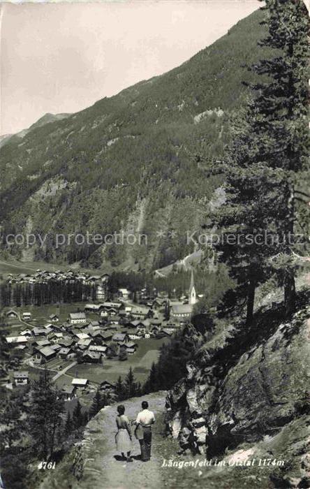 Laengenfeld Imst oetztal Tirol AT Wanderweg Blick ins Tal