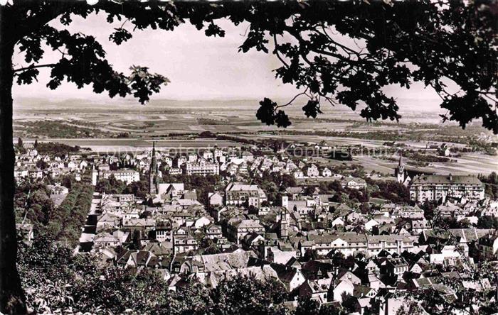 BAD NAUHEIM Café Restaurant Johannisberg Ausblick von Restaurant Terrasse