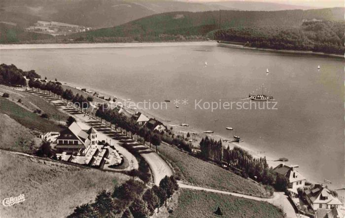 Sorpesee Sauerland SUNDERN NRW Fliegeraufnahme