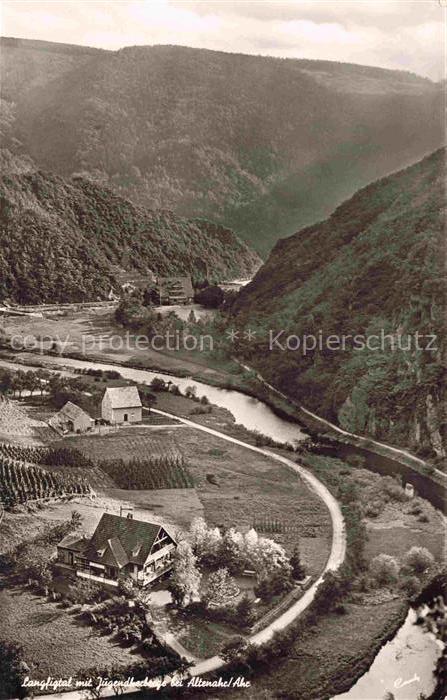Altenahr Ahrweiler Rheinland-Pfalz Jugendherberge im Langfigtal