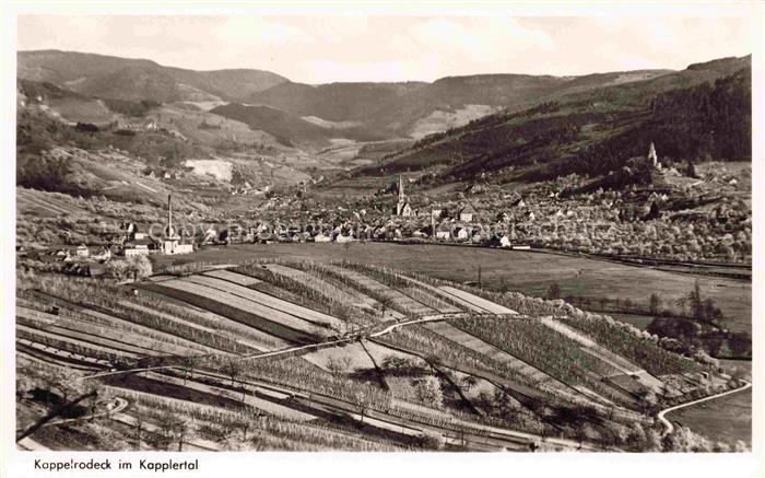 Kappelrodeck Ortenaukreis BW Panorama Kapplertal