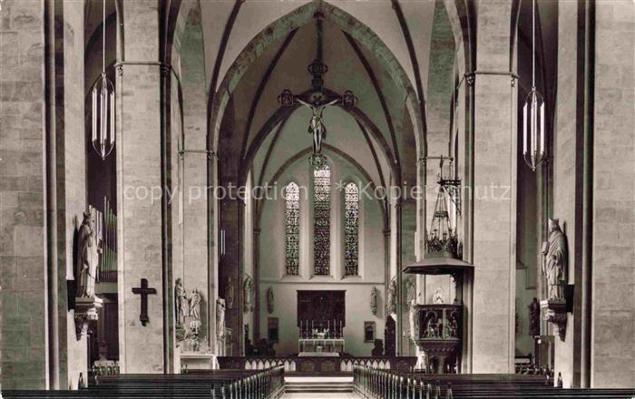 OSNABRueCK  CITY Inneres der Johanniskirche