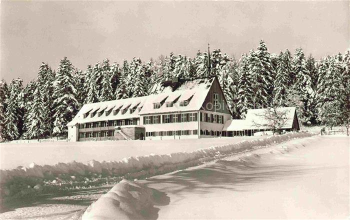 Roth Lossburg Freudenstadt BW Evangelisches Muettergenesungsheim Winterlandschaf