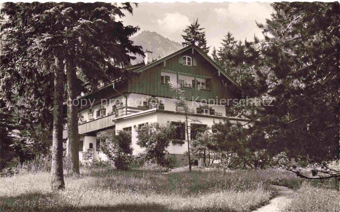 Neuhaus Schliersee Miesbach Bayern Erholungsheim der Muenchener Rueckversicherun