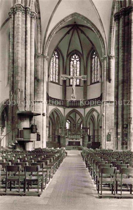 OSNABRueCK  CITY Marienkirche Innenansicht