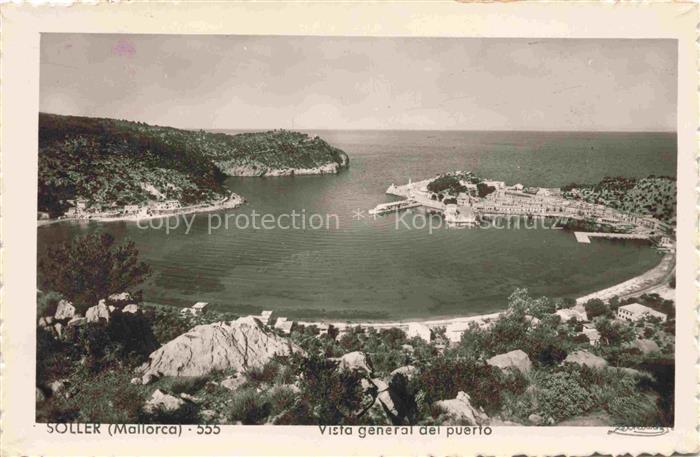 SOLLER Mallorca ES Vista general del puerto