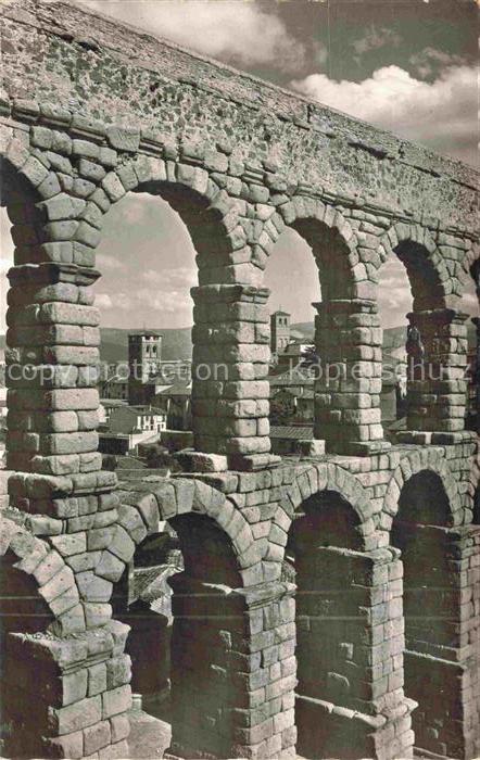 Segovia Castilla y Leon ES Detalle del Acueducto