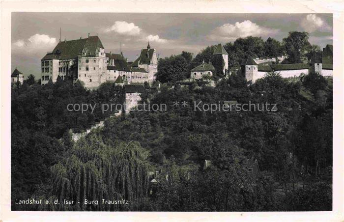 LANDSHUT  Isar Burg Trausnitz