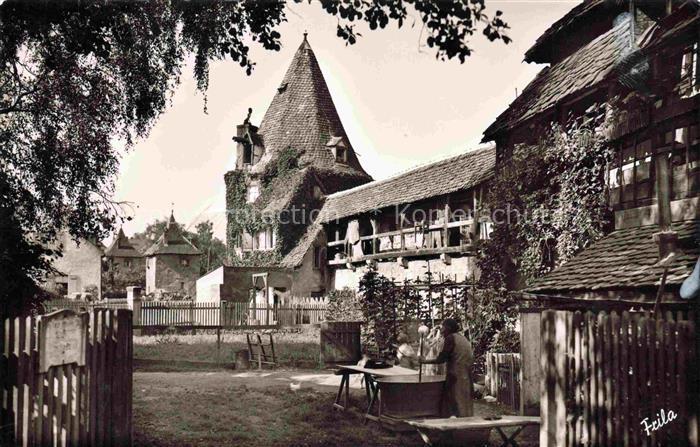 Weissenburg  Bayern Wehrgang am Scheibleinsturm