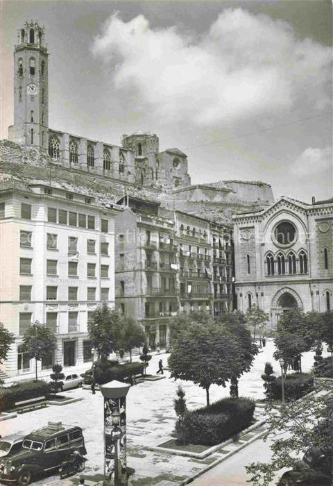 Lerida Cataluna ES Plaza de Espana