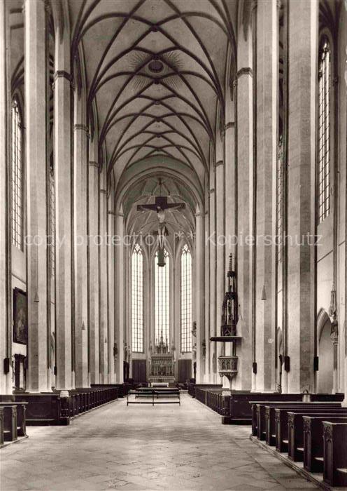 LANDSHUT  Isar St. Martin Kirche Innenansicht