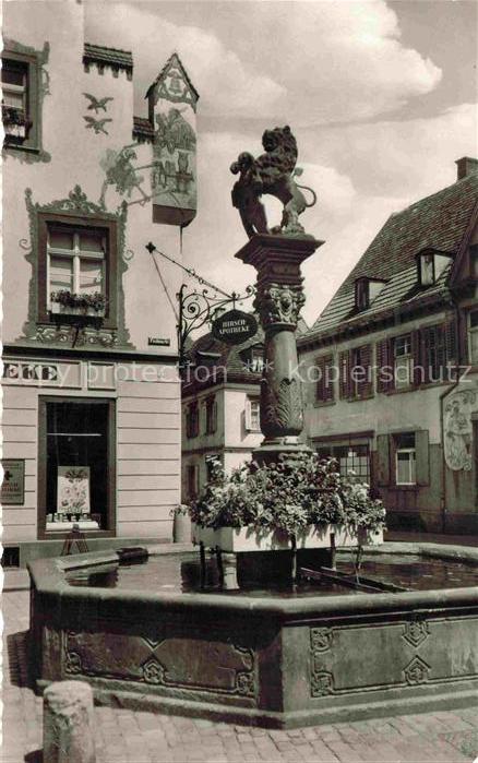 OFFENBURG BW Loewenbrunnen