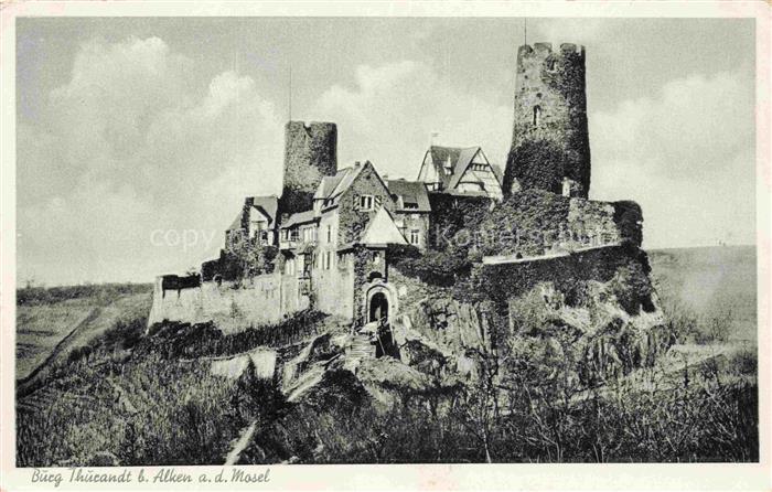 Alken Mosel Burg Thurandt