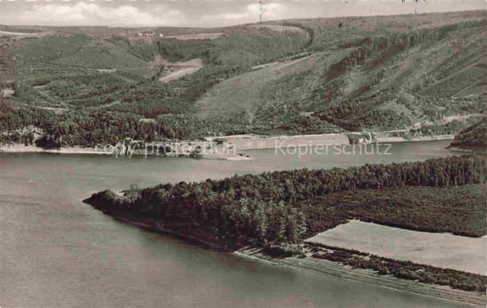 Heimbach  Eifel Rur Dueren NRW Der Seehof Restaurant an der Rurtalsperre Flieger