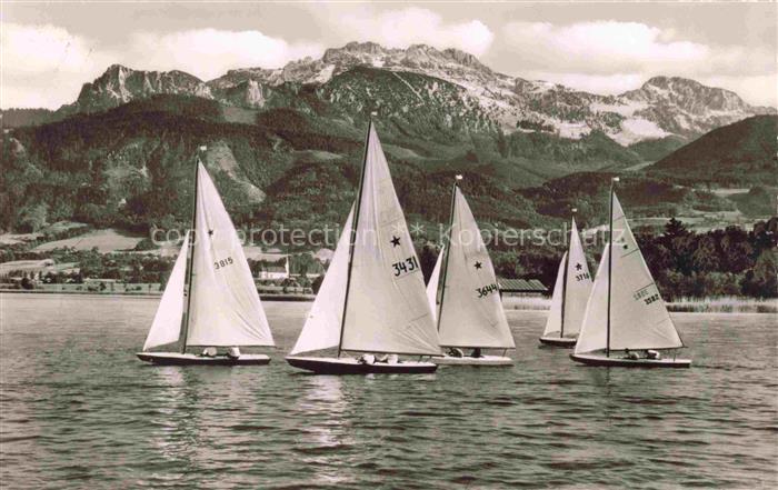 Chiemsee Bayern Segelregatta