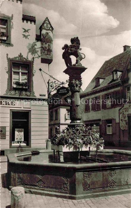 OFFENBURG BW Loewenbrunnen