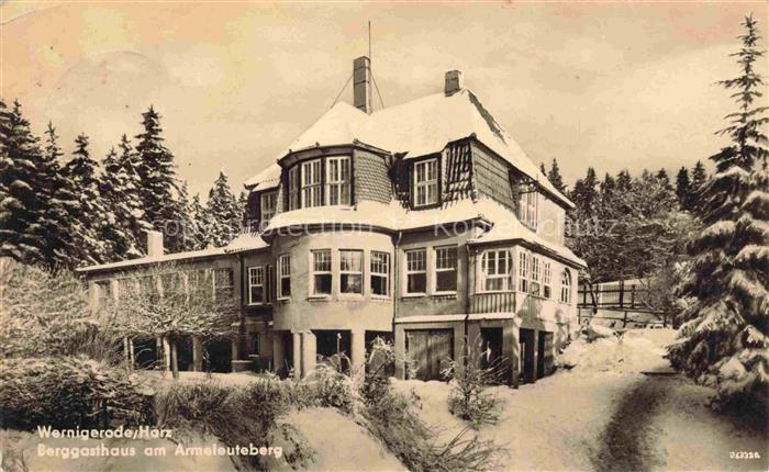 Wernigerode Harz Berggasthaus am Armeleuteberg