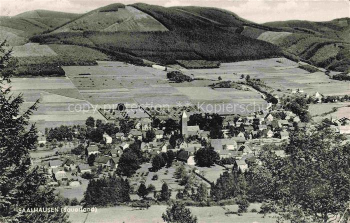 Saalhausen Lennestadt Sauerland NRW Panorama