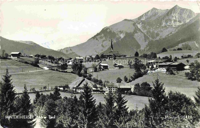 Hinterthiersee Thiersee Tirol AT Panorama