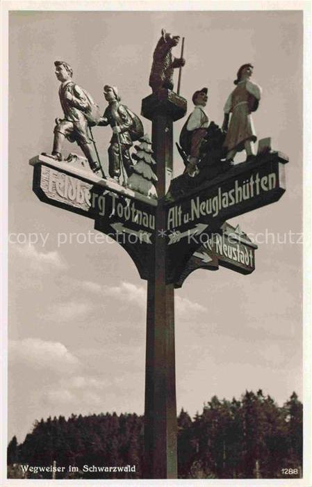 Neustadt Schwarzwald Titisee-Neustadt BW Wegweiser