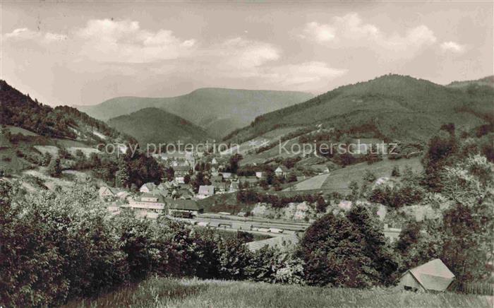 Bad Griesbach Schwarzwald mit Dr Haberer Turm und Kniebis