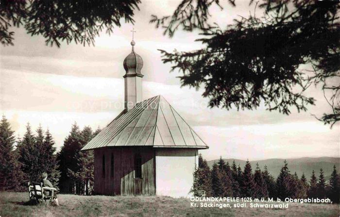 Obergebisbach Herrischried BW oedlandkapelle