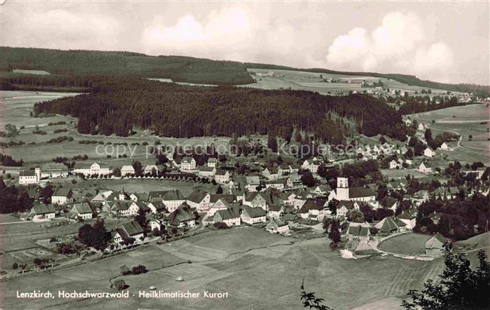 Lenzkirch Hochschwarzwald BW Fliegeraufnahme