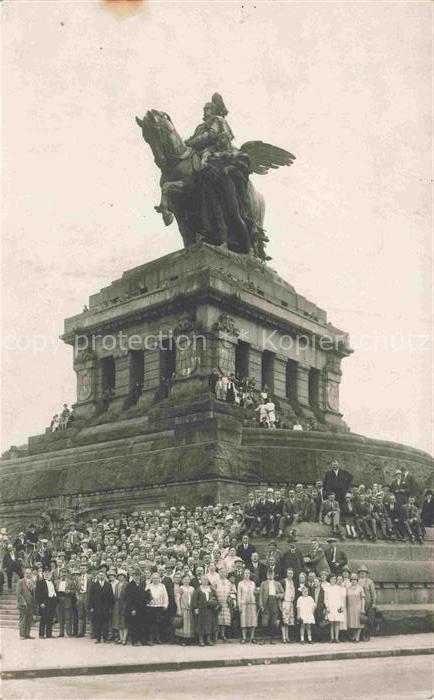 KOBLENZ  Rhein Kaiser Wilhelm Denkmal