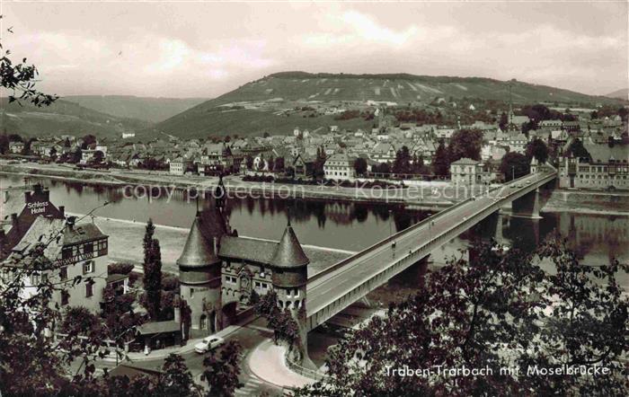 Traben-Trarbach Mosel mit Moselbruecke