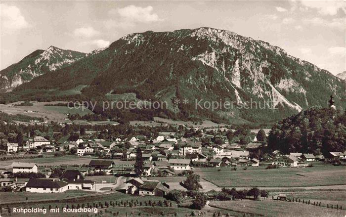Ruhpolding Bayern mit Rauschberg