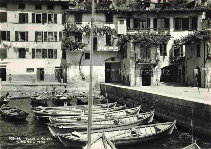 Limone-sul-Garda Brescia Lombardia IT Porto