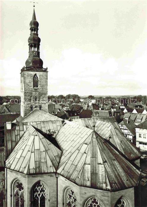 Soest DE NRW Ev luth St Petrikirche Soest Chor 13. Jhdt Langhaus Turm
