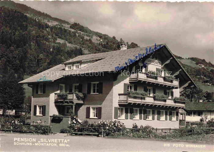 Schruns Tschagguns Montafon Vorarlberg AT Pension Silvretta