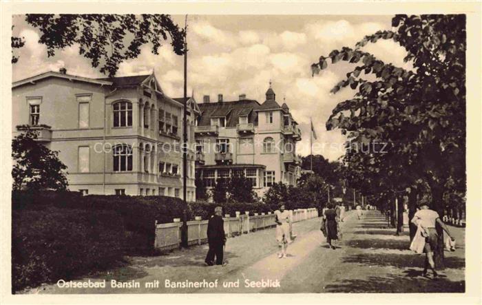 BANSIN Ostseebad Heringsdorf Mecklenburg-Vorpommern mit Bansinerhof und Seeblick
