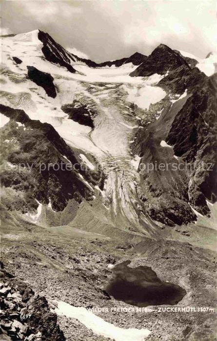 Wilder Freiger 3426m Cima Libera Tirol AT mit Zuckerhuetl