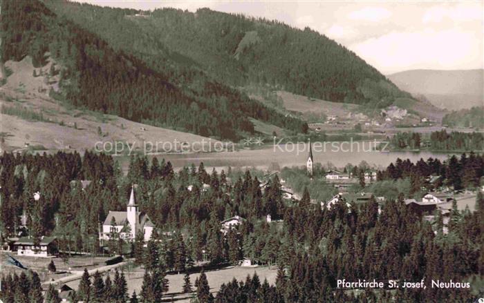 Neuhaus Schliersee Miesbach Bayern Pfarrkirche St Josef und Leon Hardi Kapelle F