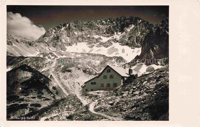 Koburgerhuette Coburgerhuette 1920m Mieminger Plateau Tirol AT Panorama