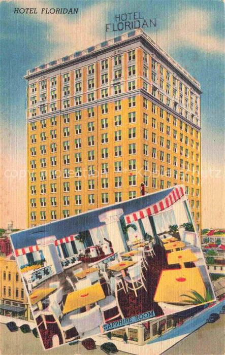 Tampa Florida USA Hotel Floridan Speisesaal