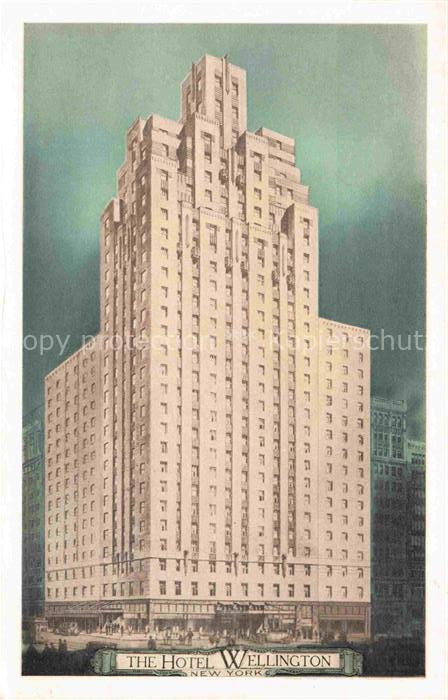 NEW YORK City USA Hotel Wellington