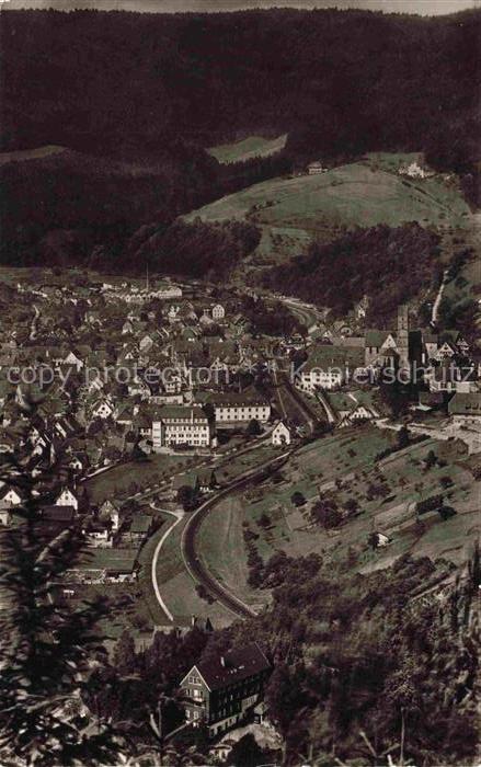 Alpirsbach Freudenstadt BW Kloster Sanatorium Heilenberg Kraehenbad