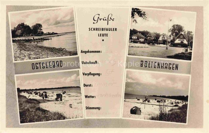 Boltenhagen Ostseebad Mecklenburg-Vorpommern Strandpartien Dorfmotiv