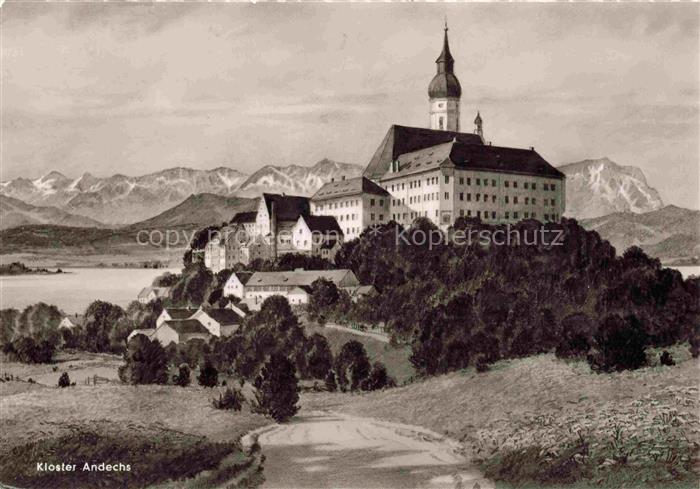 KLOSTER ANDECHS Bayern mit Ammersee
