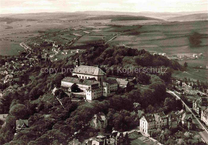 FULDA Hessen Kloster Frauenberg Fliegeraufnahme