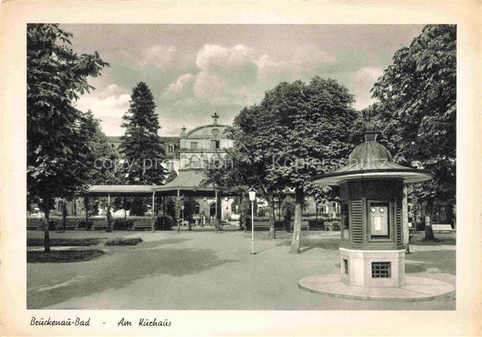 Bad Brueckenau Bayern Am Kurhaus