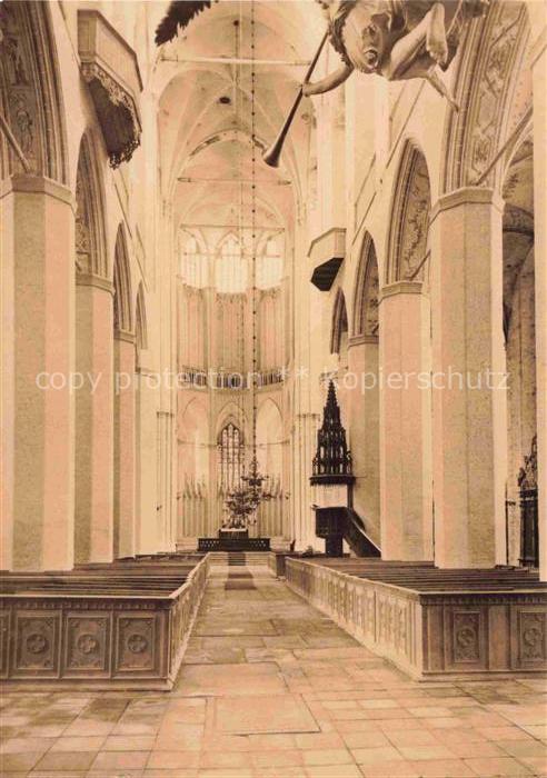 STRALSUND Marienkirche Mittelschiff